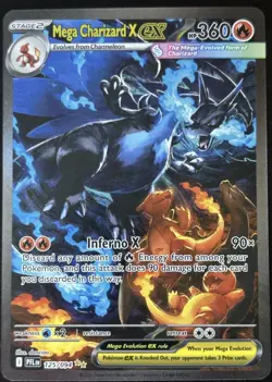 Pokemon Mega Charizard X EX SIR 125/094 Phantasmal Flames English and More! - Image 3