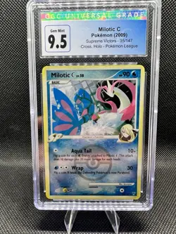 2009 Pokemon Supreme Victors Milotic C 35/147 CGC 9.5 GEM MINT - Image 1