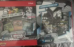 Pokemon Black & White Bolt Flare Poster & Binder Collection 2-Pack - Image 1