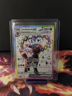 Pokemon Umbreon EX SVP 176 Premium Figure Collection Black Star Promo - Image 1