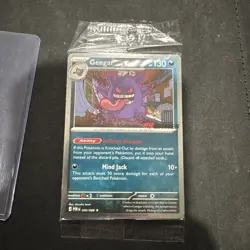 Pokemon Eb Games Promo Stamped Gengar 050/088 Holo Still In Sealed Pack - Image 1