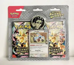 Pokemon Ascended Heroes Larry’s Komala 2 Pack Blister Pack New Sealed - Image 1