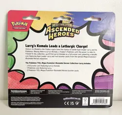 Pokemon Ascended Heroes Larry’s Komala 2 Pack Blister Pack New Sealed - Image 2