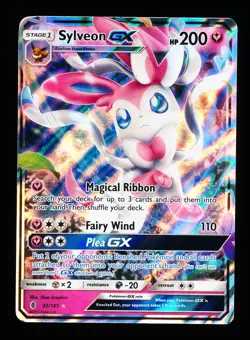 * * 1x Sylveon GX 92/145 x1 * * Guardians Rising Pokemon Unplayed NM - Image 1
