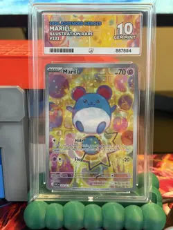 Marill 232/217 Illustration Rare IR Ascended Heroes Ace 10 Pokemon TCG - Image 2