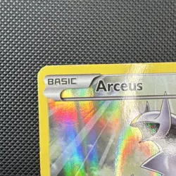 Pokemon Arceus XY83 XY 2015 120 HP Basic Judgment Blast Full Art Holo Promo - Image 3