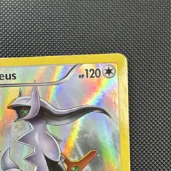 Pokemon Arceus XY83 XY 2015 120 HP Basic Judgment Blast Full Art Holo Promo - Image 4