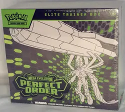 Pokemon Mega Evolution Perfect Order Elite Trainer Box ((ETB) Promo English - Image 1