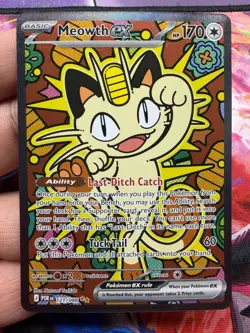 Meowth Ex - 121/088 - Perfect Order - Special Illustration Rare SIR - Pokemon - Image 1