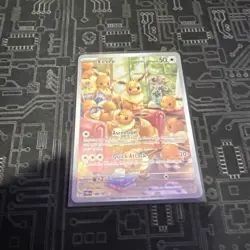 Pokemon Eevee Twilight Masquerade Illustration Rare #188, CGC - Image 1