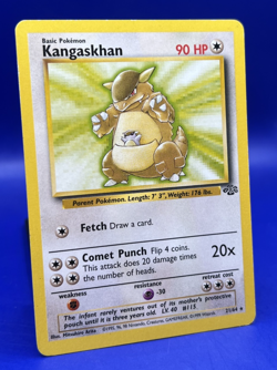 1999 Pokemon Jungle Kangaskhan 21/64 Rare Non Holo LP - Image 3