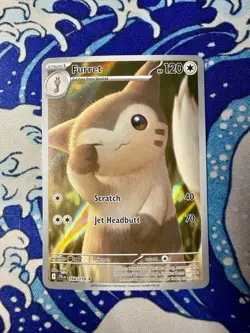Furret Illustration Rare Holo Journey Together 168/159 Pokemon NM Pack Fresh✨ - Image 1