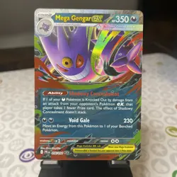 Mega Gengar ex 056/094 Phantasmal Flames Pokemon TCG - Image 1