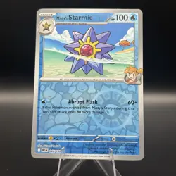 Misty's Starmie Reverse Holofoil 047/182 Uncommon SV10: Destined Rivals Near Min - Image 1