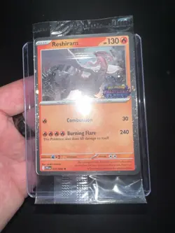 Pokemon TCG Phantasmal Flames Reshiram Black Star Promo 017/094 SEALED - NM - Image 1