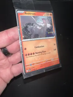 Pokemon TCG Phantasmal Flames Reshiram Black Star Promo 017/094 SEALED - NM - Image 3