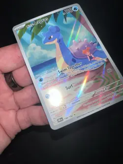 Pokemon Misty’s Lapras 194/182 Destined Rivals Full Art Illustration Rare NM 🔥 - Image 3