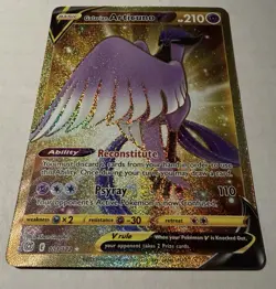 Pokemon Brilliant Stars - Galarian Articuno V NM Gold Secret Rare 181/172 - Image 3