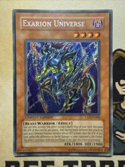 Exarion Universe - CT2-EN002 Limited Edition - Secret Rare Yugioh LP - Image 2