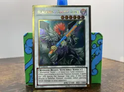 Yugioh Blackwing Armed Wing PGLD-EN078 Gold Rare - Image 2