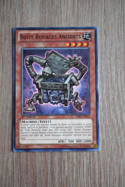 carte YU-GI OH ! Konami : Boite Rouages Ancients - 1ere edition - PRIO-FR032 - Image 1