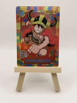 One Piece Chinese Card ONE PIECE DAY Luffy P-110 Premium Promo NM - Image 1