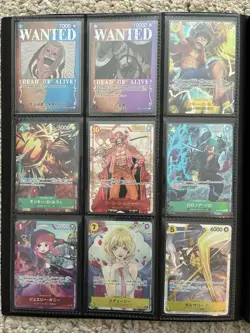 Japanese And Chinese One Piece Cards Binder With Extra - Image 2