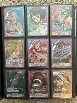 Japanese And Chinese One Piece Cards Binder With Extra - Image 5