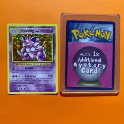 Nidoking Holo Rare MP 45/108 Pokemon Card XY Evolutions 045/108 - Image 1
