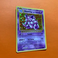 Nidoking Holo Rare MP 45/108 Pokemon Card XY Evolutions 045/108 - Image 3