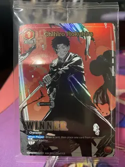Union Arena Chihiro Rokuhira Store Tournament Event Winner Promo Kagurabachi - Image 1