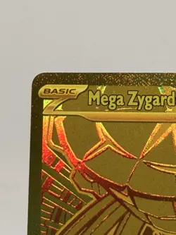 Pokemon - Mega Zygarde ex - Gold Hyper Rare 124/088 - Perfect Order - - Image 2
