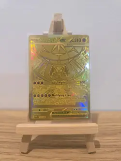 Mega Zygarde ex - Gold Mega Hyper Rare - Perfect Order - 124/088 - Pokemon Card - Image 1