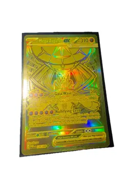Pokemon TCG Mega Zygarde EX 124/088 Gold Mega Hyper Rare Perfect Order - Image 4