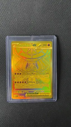 Mega Zygarde Ex 124/088 - Gold Hyper Rare - Pokemon Perfect Order - Image 1