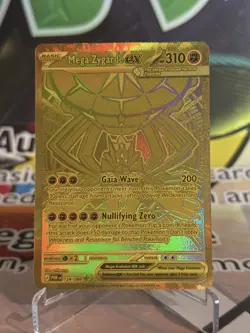 Mega Zygarde ex 124/088 Hyper Rare Gold Pokemon Perfect Order NM+ Pack Fresh - Image 1