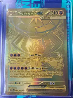 Mega Zygarde ex 124/088 Pokemon TCG Perfect Order Hyper Rare GOLD NM / M - Image 1