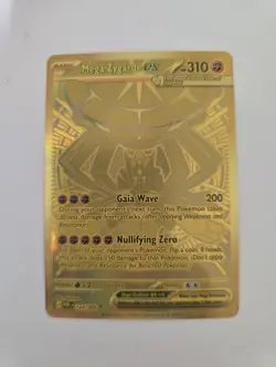 Mega Zygarde EX Gold Hyper Rare 124/088 Pokemon Perfect Order English 2026 - Image 2