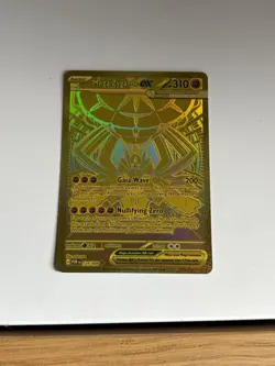 Mega Zygarde EX Gold Hyper Rare 124/088 Pokemon Perfect Order English 2026 - Image 2
