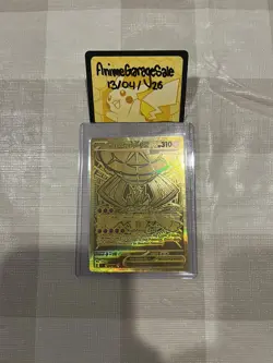 Mega Zygarde EX Gold Hyper Rare 124/088 Pokemon Perfect Order English 2026 - Image 1