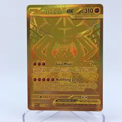 Mega Zygarde EX Gold Hyper Rare 124/088 Pokemon Perfect Order English 2026 - Image 1