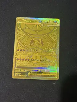 Mega Zygarde EX Gold Hyper Rare 124/088 Pokemon Perfect Order English 2026 - Image 1