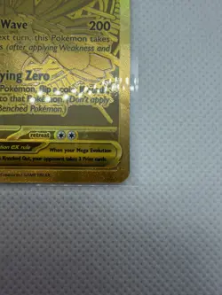 Mega Zygarde EX 124/088 - Gold Hyper Rare - Pokemon Perfect Order *MINT* - Image 3