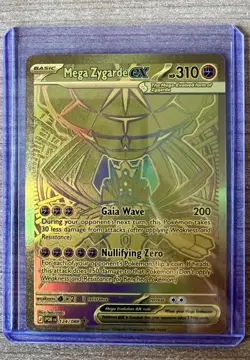 2026 Pokemon Perfect Order Mega Zygarde ex Gold Mega Hyper Rare 124/088 - Image 1