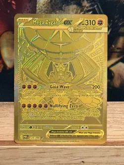 2026 Pokemon Perfect Order Mega Zygarde ex Gold Mega Hyper Rare English 124/088 - Image 1