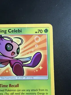 2017 POKEMON SM BLACK STAR PROMO #SM79 SHINING CELEBI-HOLO NEAR MINT - Image 3