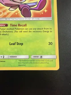 2017 POKEMON SM BLACK STAR PROMO #SM79 SHINING CELEBI-HOLO NEAR MINT - Image 5