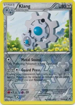 Klang - 75/98 - Uncommon - Reverse Holo NM, English Pokemon Emerging Powers - Image 1
