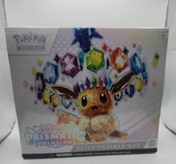 Pokemon TCG Prismatic Evolutions ETB Elite Trainer Box Factory Sealed SHIPS FAST - Image 1