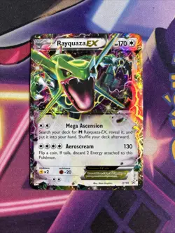 Rayquaza EX - XY66 - Pokemon XY Promo Ultra Rare Card LP - Image 1